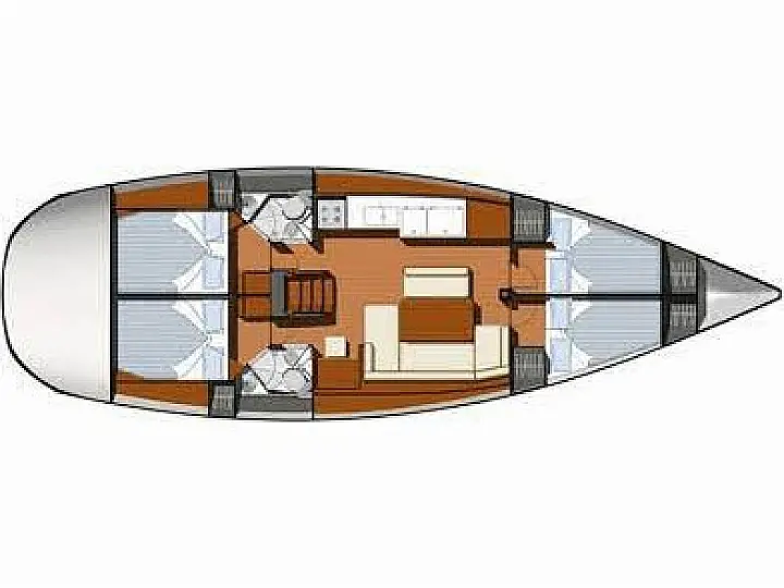 Sun Odyssey 44 i (ID=11022) - фото 2