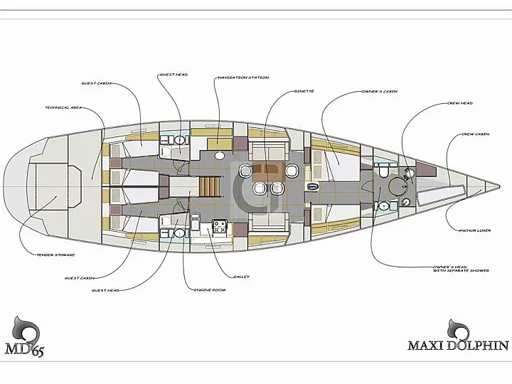 Maxi Dolphin 65 (ID=11202) - фото 2