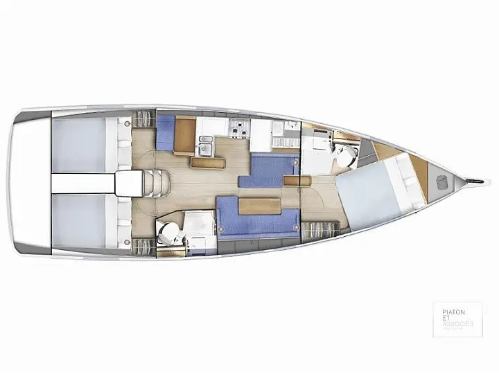 Sun Odyssey 410 (ID=1201) - фото 2