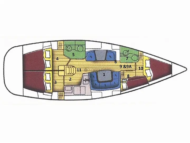 Sun Odyssey 43 (ID=2604) - фото 2