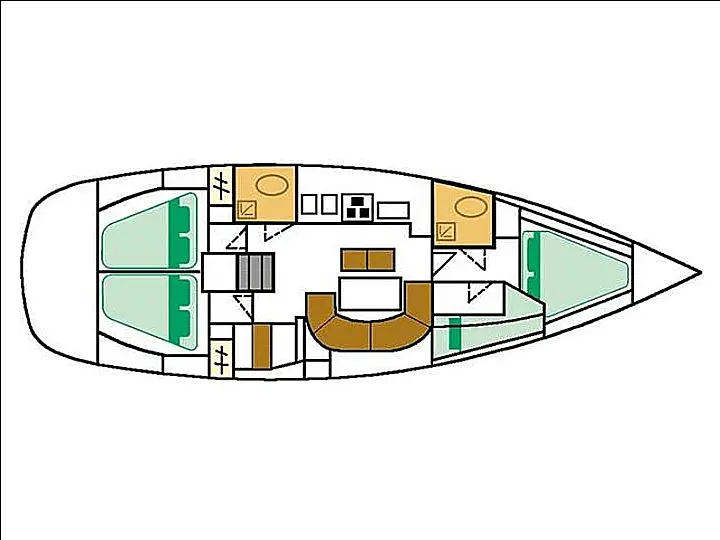 Oceanis 411 (ID=2733) - фото 2