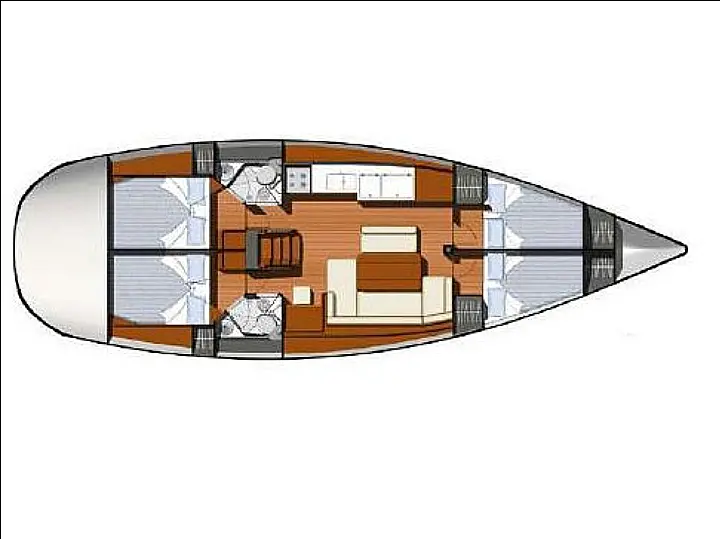 Sun Odyssey 44 i (ID=2735) - фото 2