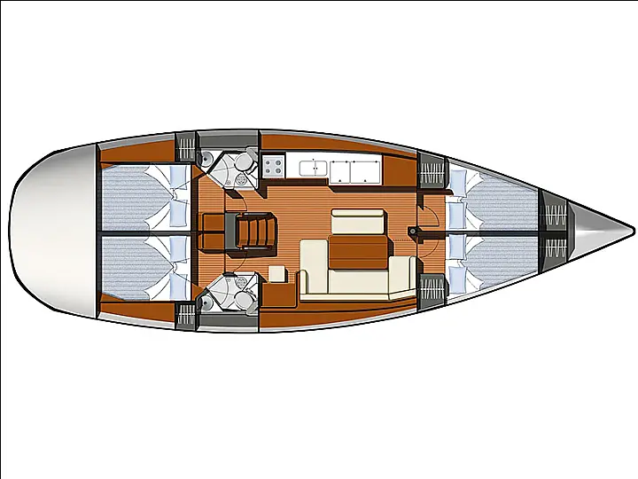 Sun Odyssey 44 i (ID=2788) - фото 2