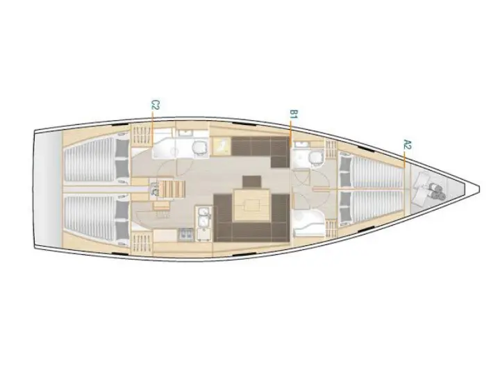 Hanse 458 (ID=3066) - фото 2