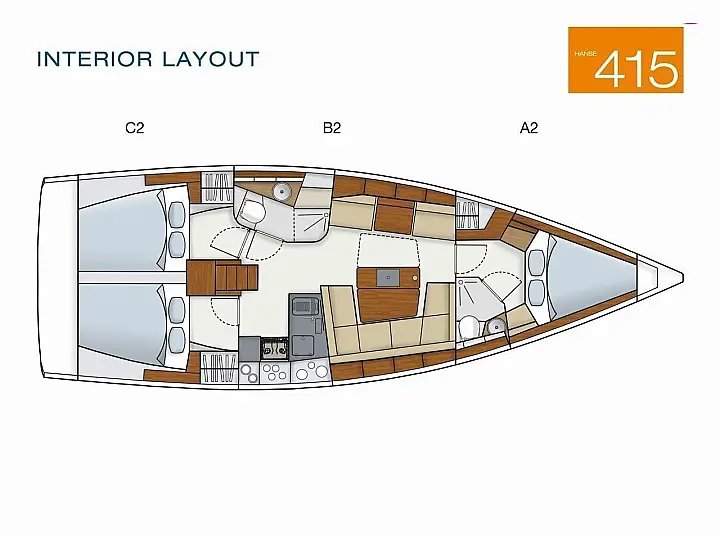 Hanse 415 (ID=350) - фото 4