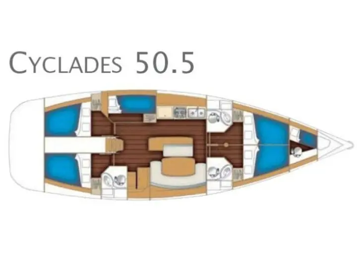 Cyclades 50.5 (ID=5470) - фото 2