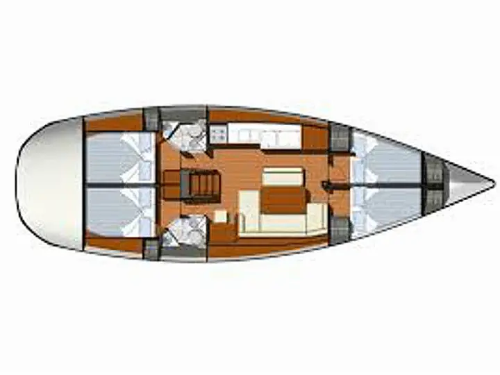 Sun Odyssey 44 i (ID=586) - фото 2