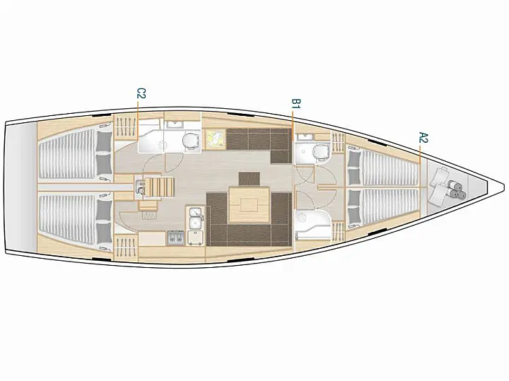 Hanse 458 (ID=8603) - фото 2