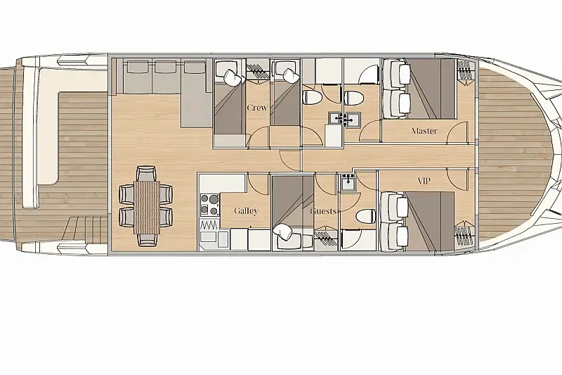Power Catamaran (ID=10230) - фото 2