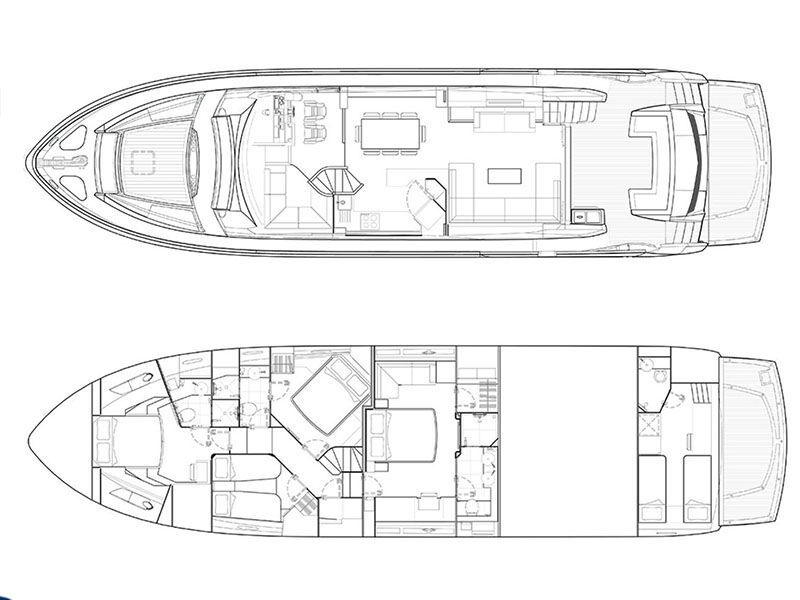Sunseeker Manhattan 73 (ID=11365) - фото 2