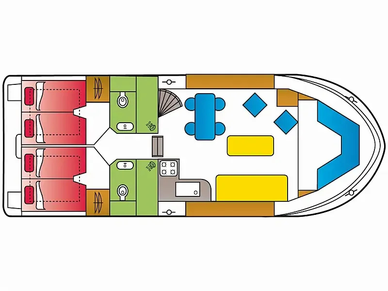 De Drait Safari Houseboat 1200 (ID=11450) - фото 2