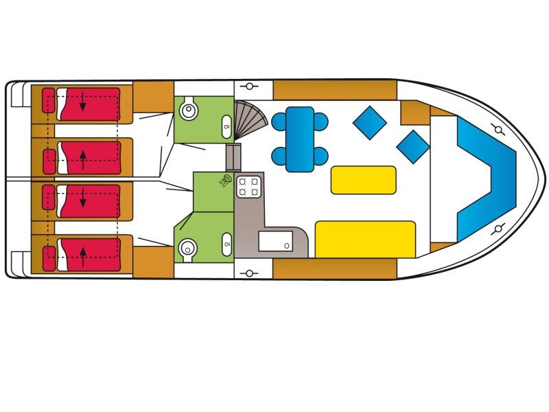 De Drait Safari Houseboat 1050 (ID=11457) - фото 2