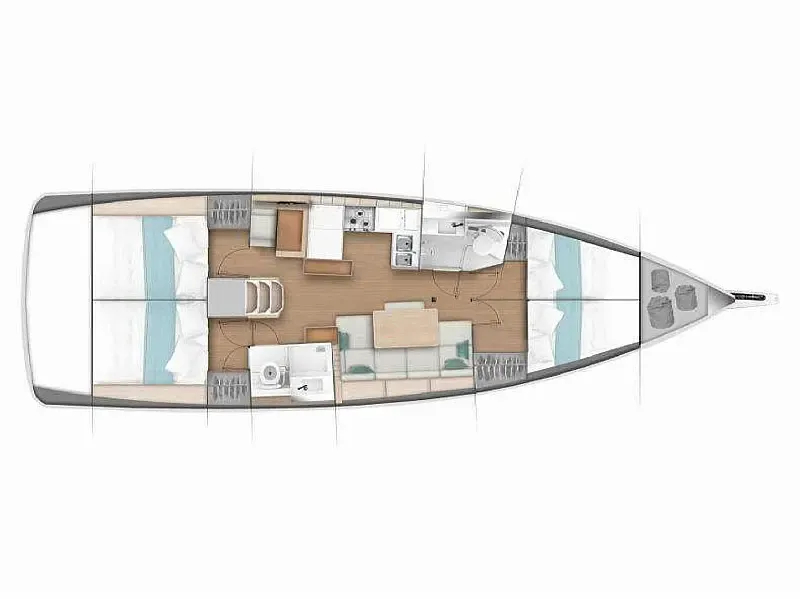 Sun Odyssey 440 (ID=1258) - фото 2