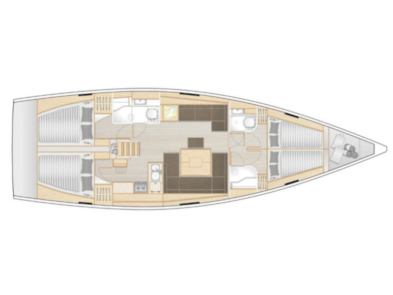 Hanse 458 (ID=1263) - фото 2