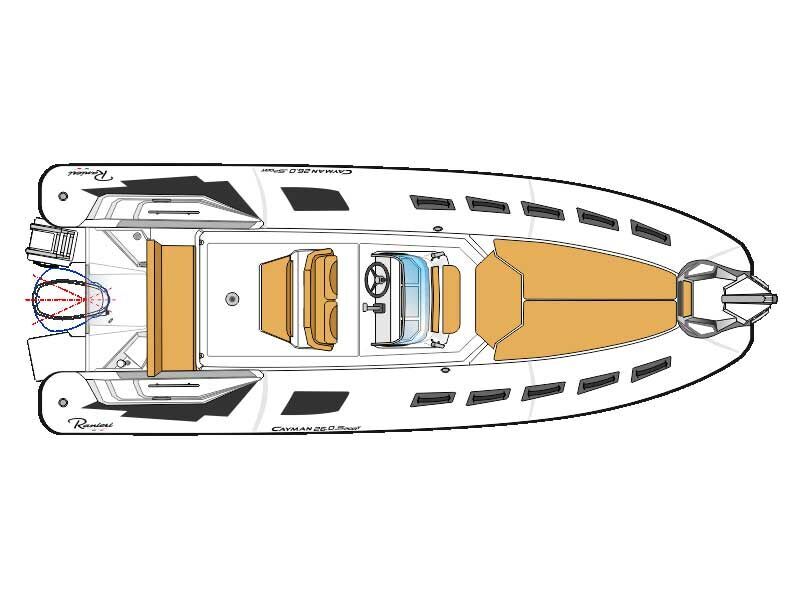 Ranieri Cayman 26 Sport Touring (ID=13508) - фото 2