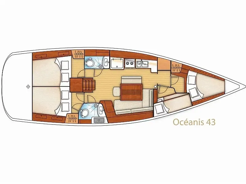 Oceanis 43 (ID=16803) - фото 2