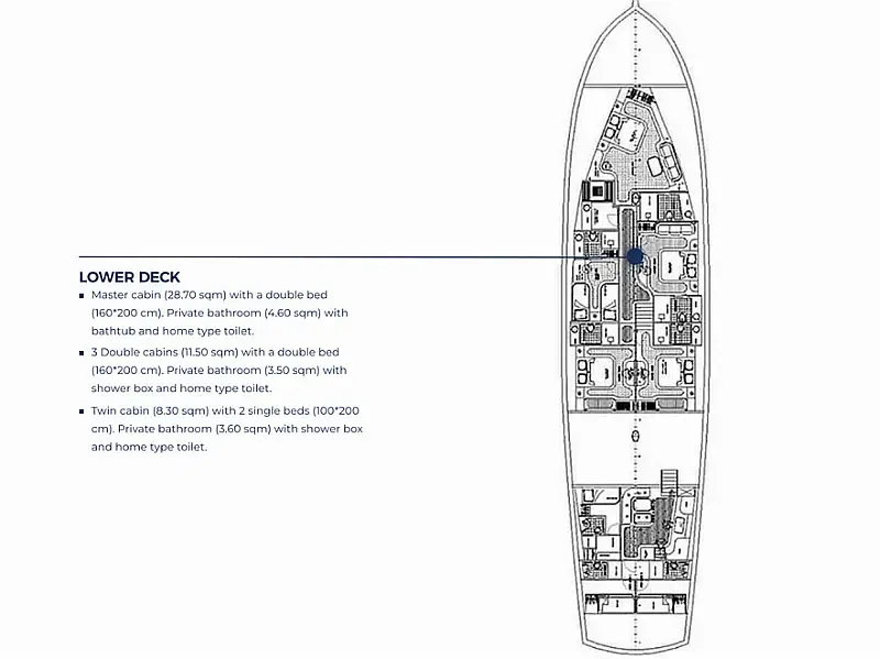 Luxury Sailing Yacht (ID=17893) - фото 2