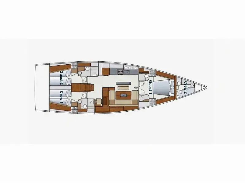 Hanse 575 (ID=18081) - фото 2