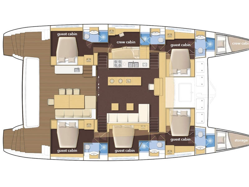 Lagoon 620 (ID=2307) - фото 2