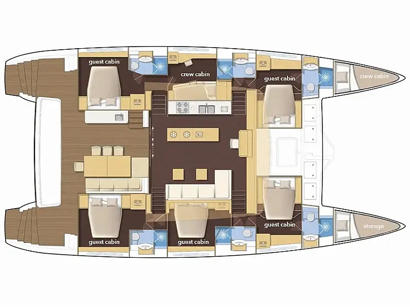 Lagoon 620 (ID=2319) - фото 2