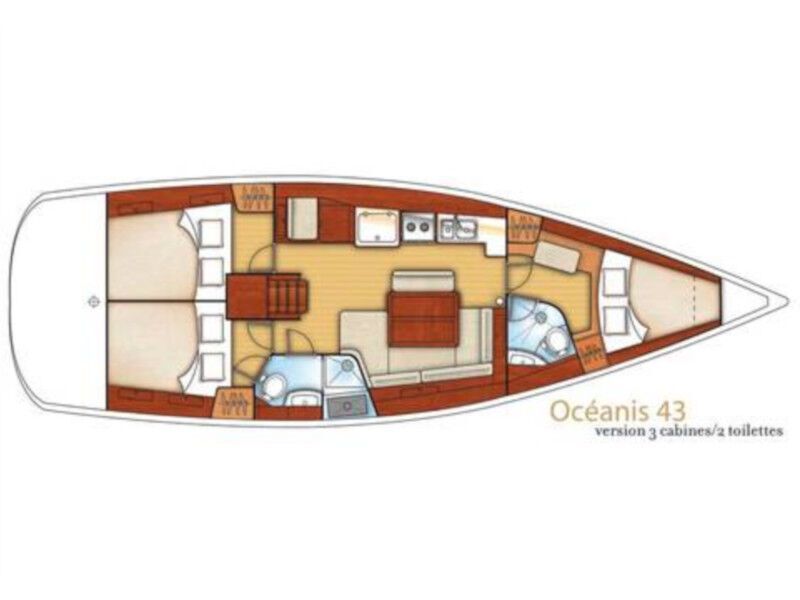 Oceanis 43 (ID=2585) - фото 2