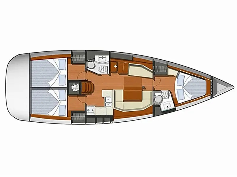 Sun Odyssey 42 i (ID=2753) - фото 2