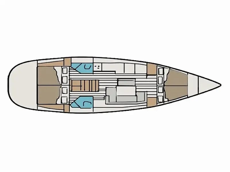 Sun Odyssey 44 i (ID=2935) - фото 2