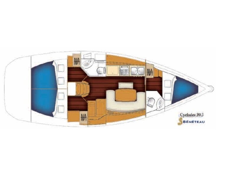 Cyclades 39.3 (ID=5273) - фото 3