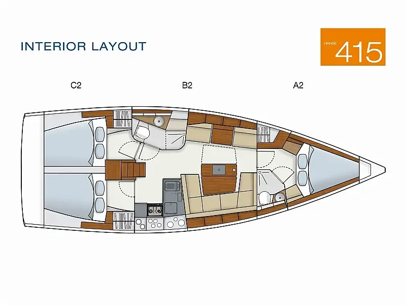 Hanse 415 (ID=5324) - фото 2