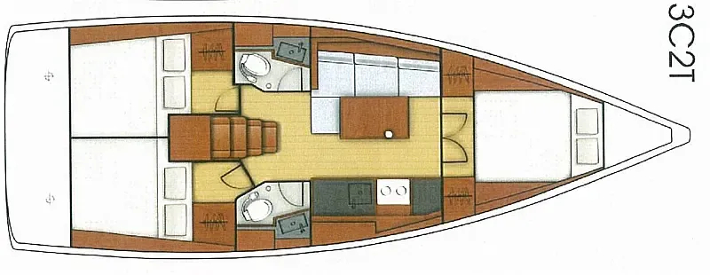 Oceanis 38.1 (ID=618) - фото 15