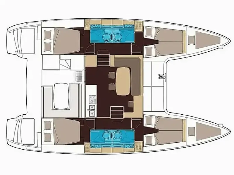 Lagoon 400 S2 (ID=6772) - фото 2
