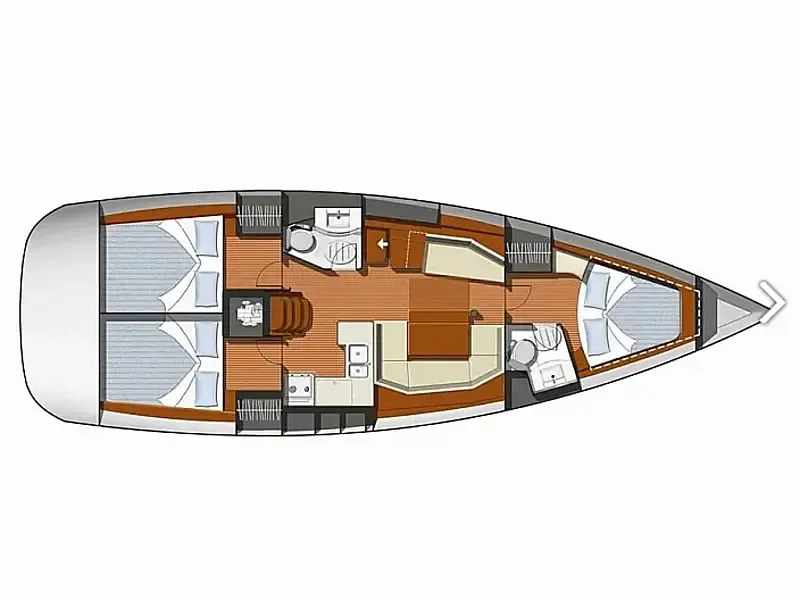Sun Odyssey 42 i (ID=7969) - фото 2