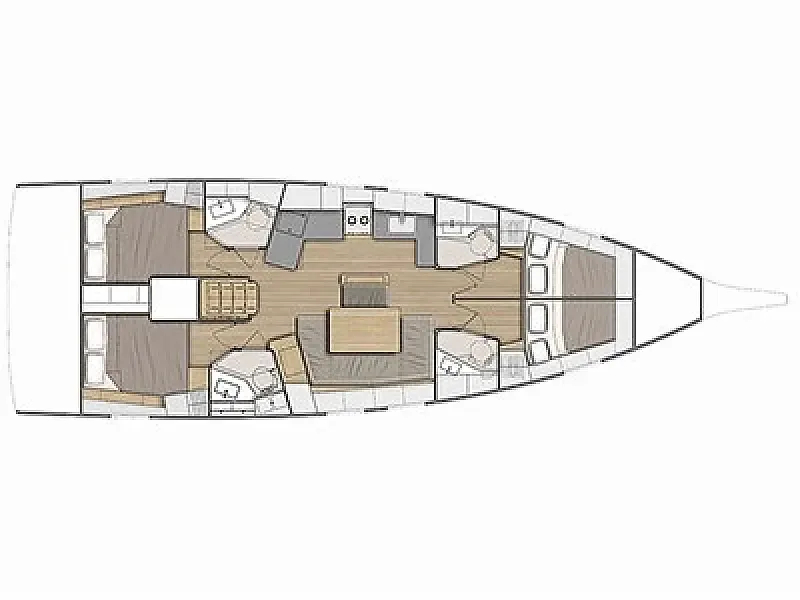 Oceanis 46.1 (ID=992) - фото 2