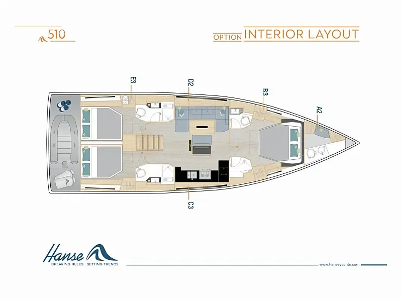 Hanse 510 (ID=9946) - фото 2